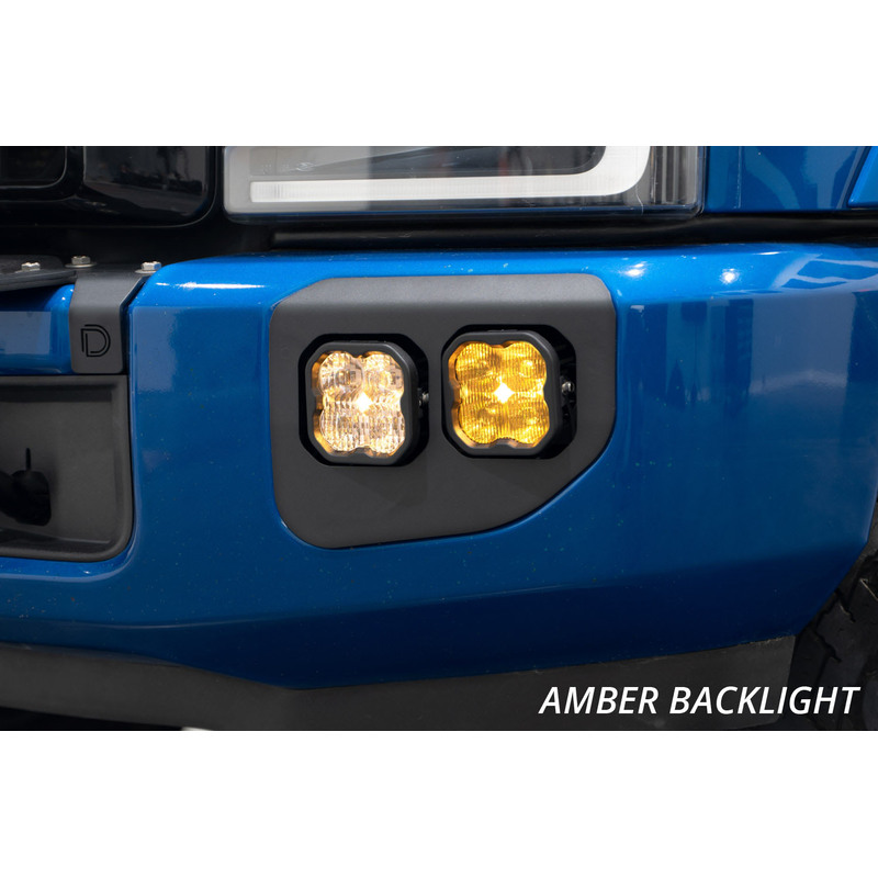  Diode Dynamics - SS3 LED Fog Pocket Kit for 2020-2022 Ford Super Duty, White Max
